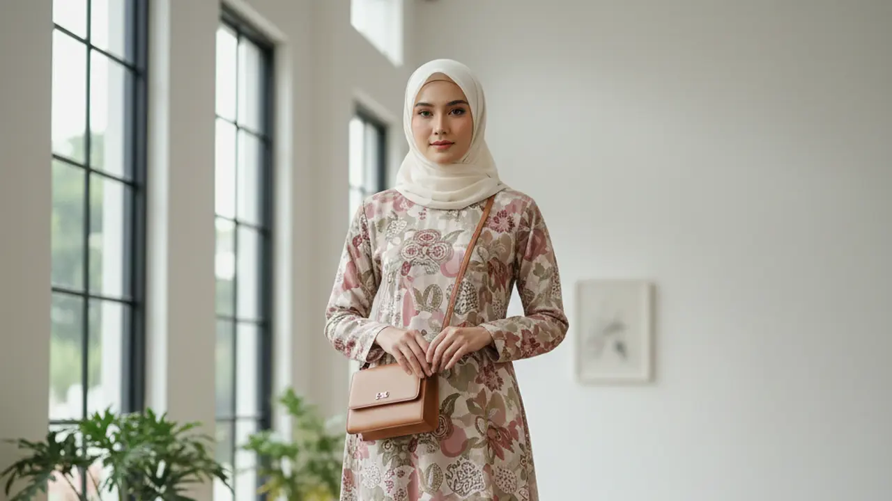 7 Tren Gamis Batik Hijabers Terbaru yang Minimalis namun Tetap Menutup Aurat, Anggun Dipakai Sehari-hari hingga Acara Resmi