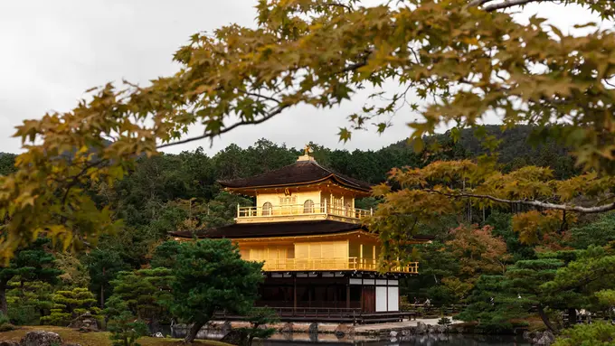 Golden Pavilion (unsplash.com/CharlesPostiaux)