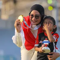 Keberhasilan Diananda Choirunisa menambah pundi-pundi emas kontingen Merah Putih sekaligus memperkuat posisi Indonesia dalam persaingan klasemen SEA Games 2025. Prestasi ini juga menjadi bukti bahwa panahan Indonesia terus menunjukkan perkembangan positif dan mampu bersaing di level Asia Tenggara. (Bola.com/Bagaskara Lazuardi)