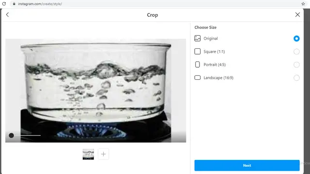 Posting Konten Instagram dari Browser Desktop