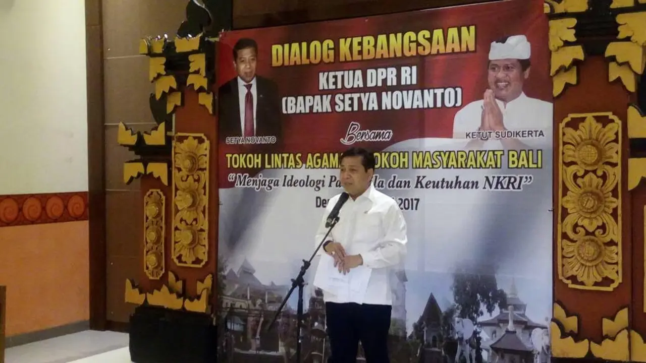 Ketua Umum Partai Golkar Setya Nvanto