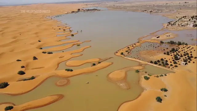 Banjir di Gurun Sahara