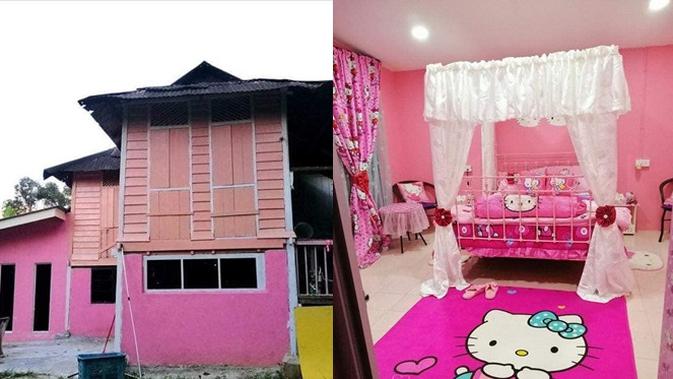 Potret Transformasi Rumah Warisan Berusia 1 Abad Disulap Jadi Istana Hello Kitty Hot Liputan6 Com