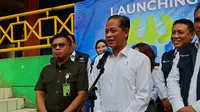 Wakil Menteri Koordinator Bidang Pangan, Hanif Faisol Nurofiq di Pasar Tebet Timur, Jakarta, Senin (10/7/2026). (Foto: Liputan6.com/Arief RH).