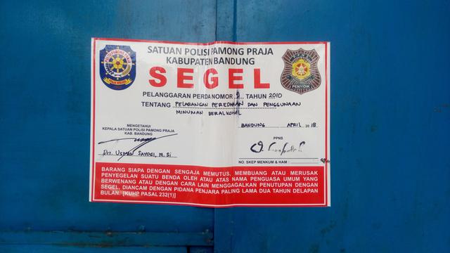 Siapa Pemasok Bahan Miras Oplosan Maut di Cicalengka?