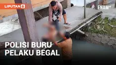 PELAKU BEGAL TEWASKAN DUA KORBAN MASIH DI KEJAR POLISI
