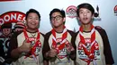 Salah satu boyband remaja yang paling sukses di Indonesia adalah CJR (dulu Coboy Junior). (Deki Prayoga/Bintang.com)
