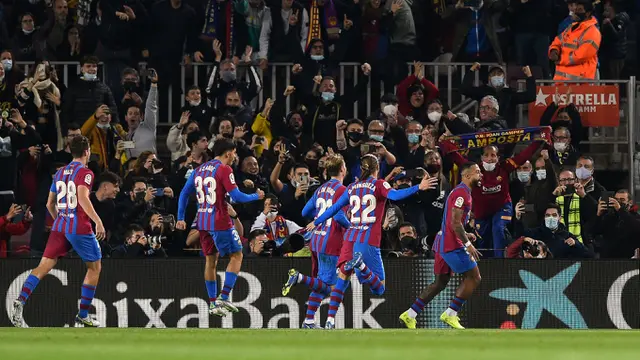 Foto: Debut Manis Xavi Sebagai Pelatih Barcelona, Menang Tipis Atas Espanyol