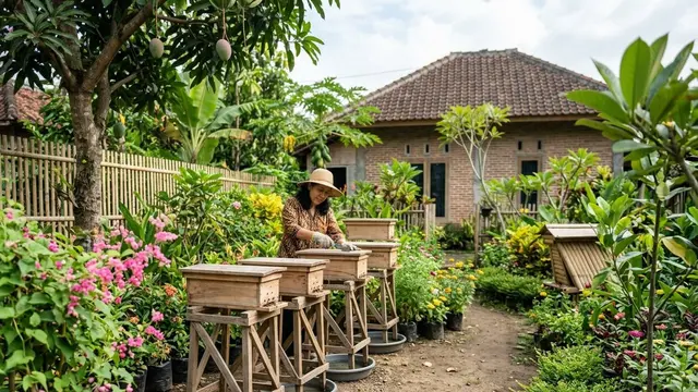 Usaha Ternak Lebah Madu Kecil-kecilan