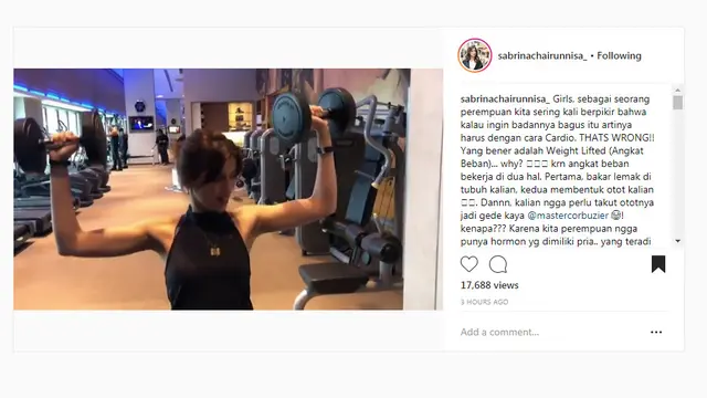 Sabrina Chairunnisa
