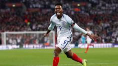  Inggris meraih kemenangan 3-0 atas Skotlandia dalam laga Grup F Kualifikasi Piala Dunia 2018 di Stadion Wembley, Jumat (11/11/2016) waktu setempat. Daniel Sturridge mencetak gol pertama. (Action Images via Reuters/Carl Recine)
