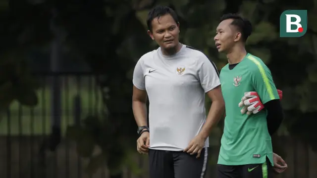 Latihan Timnas Indonesia