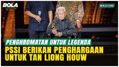 Tan Liong Houw dinobatkan sebagai pemain legenda terbaik di PSSI Awards 2026 di Jakarta, 28 Maret 2026, sebagai bentuk apresiasi atas kontribusinya dalam sejarah dan perkembangan sepak bola Indonesia.