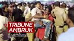 Berita video insiden tribune stadion ambruk saat kejuaraan Kabaddi di India, dilaporkan lebih dari 100 orang terluka, Senin (22/3/2021) waktu setempat.