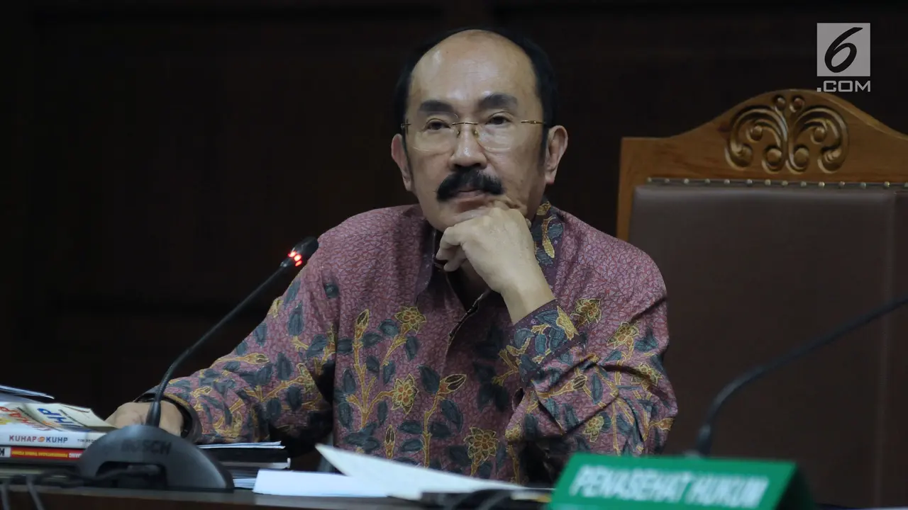 Sidang Fredrich Yunadi Kembali Dengarkan Keterangan Ahli