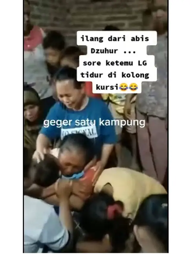Bikin Geger Sekampung Dikira Diculik, Bocah Ini Ditemukan Tertidur di Kolong Kursi