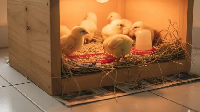 Desain Kandang Ayam Kampung Produktif. AI