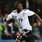 Youssoufa Moukoko. Striker Jerman kelahiran Kamerun berusia 17 tahun ini kini tengah menjalani musim ketiga bersama Borussia Dortmund sejak dipromosikan dari tim U-19 pada awal musim 2020/2021. Musim 2022/2023 ini ia telah tampil dalam 21 laga di semua ajang dengan torehan 6 gol dan 6 assist. Bersama Timnas Jerman ia belum melakukan debut bersama timnas senior dan terakhir menjadi bagian Timnas Jerman U-21 dengan torehan 6 gol dari 5 laga. (AFP/Wildbild)