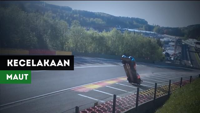 Matevos Isaakyan, pebalap asal Rusia berusia 20 tahun selamat dari kecelakaan mengerikan di Sirkuit   Spa-Francorchamps, Belgia dalam FIA World Endurance Championship.