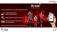 Telkom pun meluncurkan layanan Movin’ yaitu sebuah layanan aplikasi mobile berbasis android dimana pelanggan