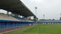 Stadion Persib yang diinisiasi oleh Frans Sidolig, yang membuat namanya kerap digunakan untuk menyebut nama stadion tersebut. (Bola.com/Muhammad Faqih)