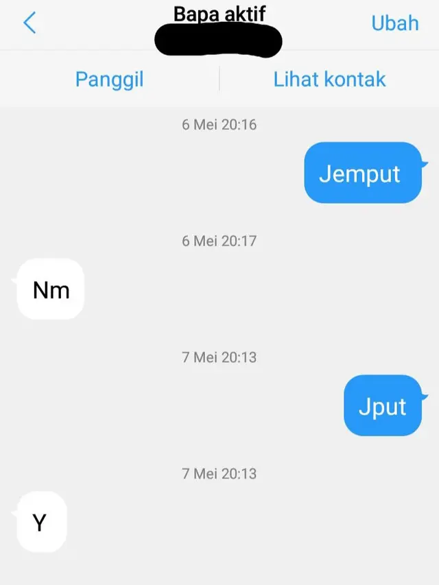 5 Chat Kocak Anak dan Bapak Ini Senyum Kecut