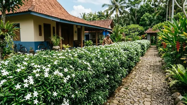 Jenis Bunga Melati untuk Pagar Hidup