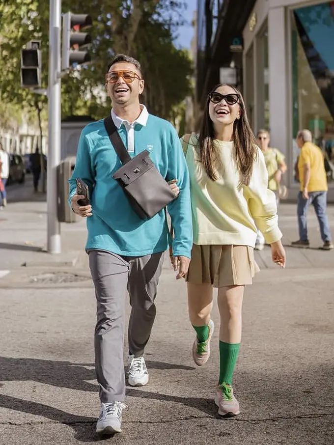 Nagita Slavina saat di Spanyol