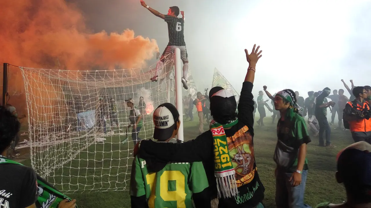 Pendukung Persebaya, Bonek, dilarang mendampingi timnya saat bertemu PSIM Yogyakarta