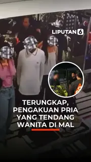 Terungkap, Pengakuan Pria yang Tendang Wanita di Mal