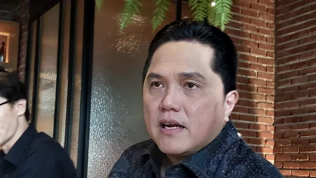 Menteri BUMN Erick Thohir memastikan proses kesepakatan divestasi saham PT Vale Indonesia Tbk (INCO) dilakukan sore ini Senin 26 Februari 2024. (Arief/Liputan6.com)