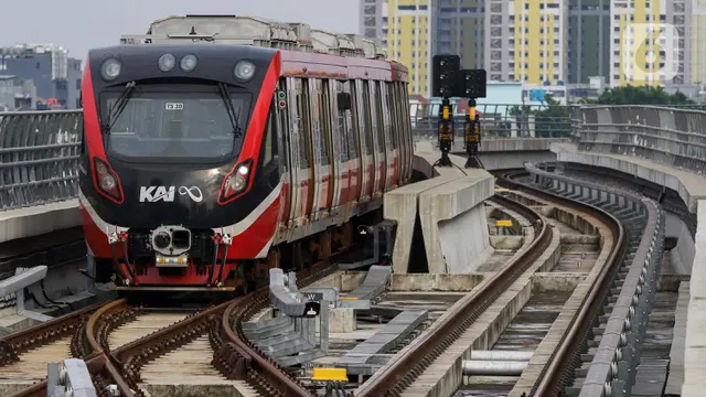 Pesta Rakyat Prabowo-Gibran, Pengguna LRT Jabodebek Melonjak 73%