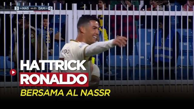Berita Video, Hattrick Cristiano Ronaldo Saat Bawa Al Nassr Menang Atas Damak