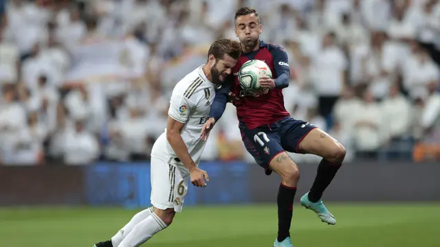 Real Madrid Taklukkan Osasuna 2-0 di Bernabeu