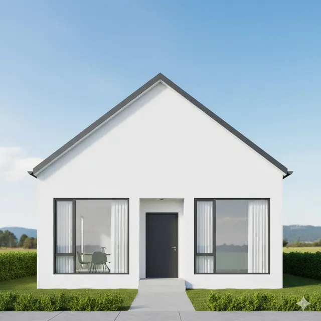 Rumah Sederhana 6x12 Atap Pelana