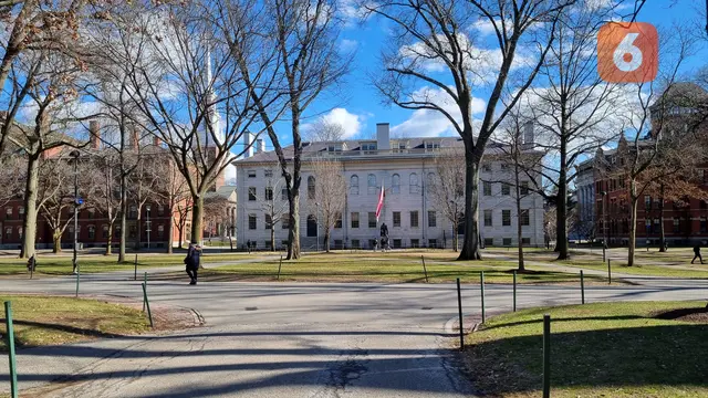 Harvard University (Universitas Harvard) di Massachusetts, AS. (Liputan6.com/Tanti Yulianingsih)