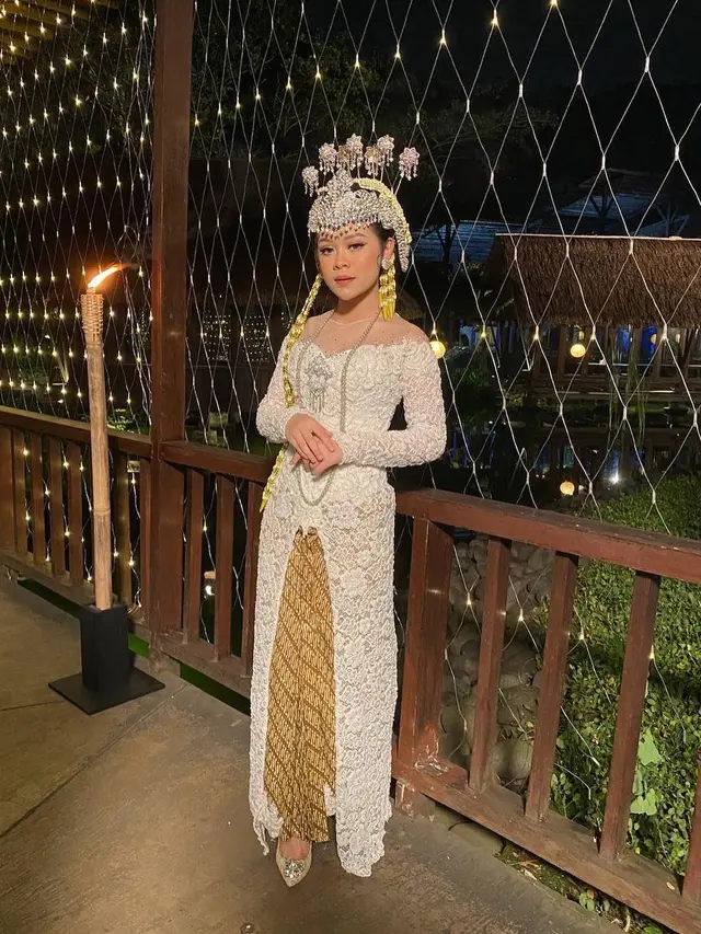 6 Gaya Meli LIDA dalam Busana Pengantin Ini Curi Perhatian
