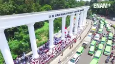 Sebanyak 400 siswa SD di Bogor diliburkan untuk menyambut kedatangan Raja Salman.