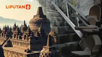Infografis Dilema Stairlift Menuju Puncak Candi Borobudur dan Pesona 3 Zona Alam Warisan Dunia