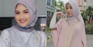 Salshabilla Adriani tampil menawan dalam balutan hijab saat bintangi sinetron Ramadan berjudul Bidadari Surgamu. [Foto: IG/salshabillaadr].