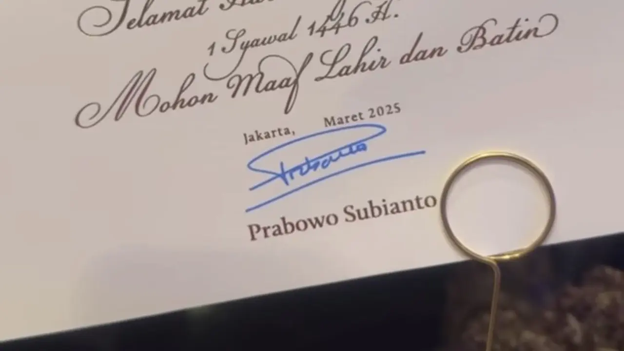 Melihat Isi Hampers dari Presiden Prabowo