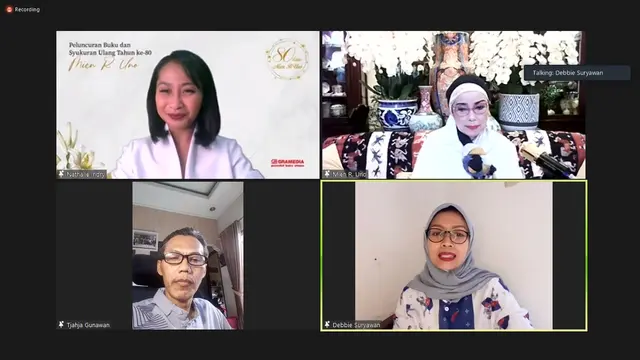 Mien R. Uno Terbitkan Dua Buku Baru di Ulang Tahun ke-80 header 2