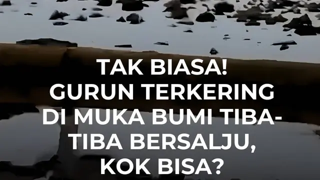 Tak Biasa! Gurun Terkering di Muka Bumi Tiba-Tiba Bersalju, Kok Bisa?