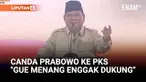 Presiden Prabowo Subianto menghadiri penutupan Masyawarah Nasional VI Partai Keadilan Sejahtera (PKS), Jakarta, Senin (29/9).