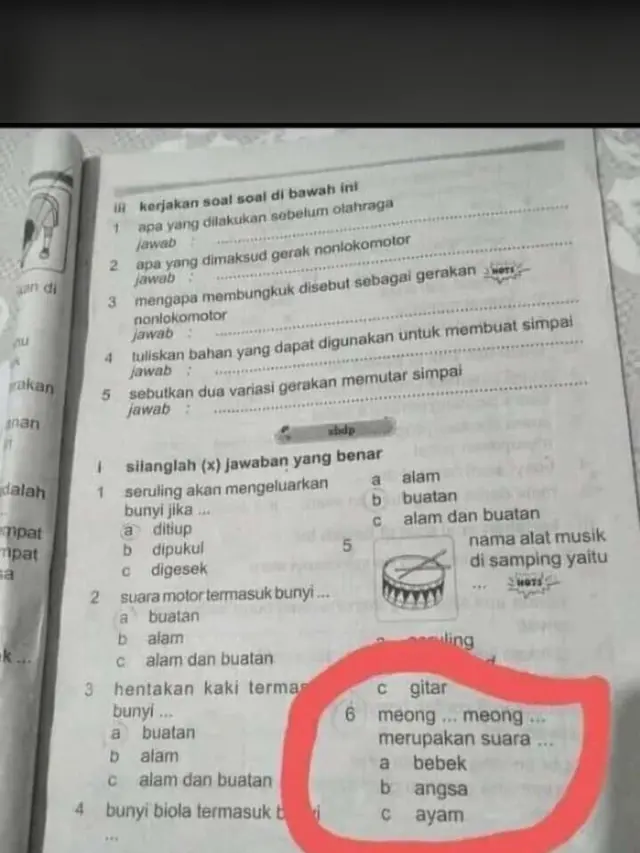 6 Soal Pilihan Ganda Ini Punya Jawaban Enggak Sesuai, Bikin Siswa Bingung