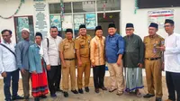 Hidayat Nur Wahid Di sela-sela acara doa bersama dengan ratusan guru pendidikan anak usia dini (Guru PAUD) yang diselenggarakan di Masjid Al Falah, Pondok Pinang, Jakarta Selatan, 15 Januari 2019.