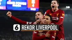 Liverpool berada di puncak klasemen Liga Inggris sejak awal musim. Tim besutan Jurgen Klopp ini meraih 21 kemenangan dari 22 laga.