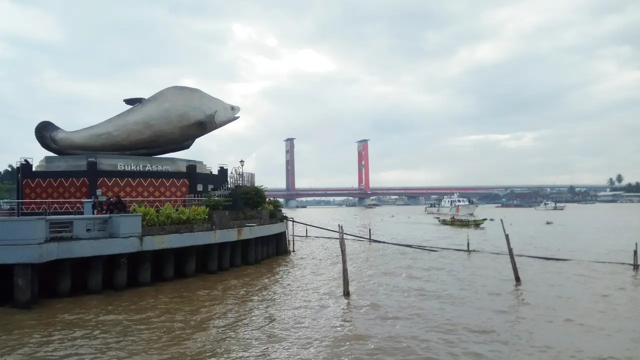 Jembatan Ampera Disulap Jadi Pedestrian Jelang Asian Games