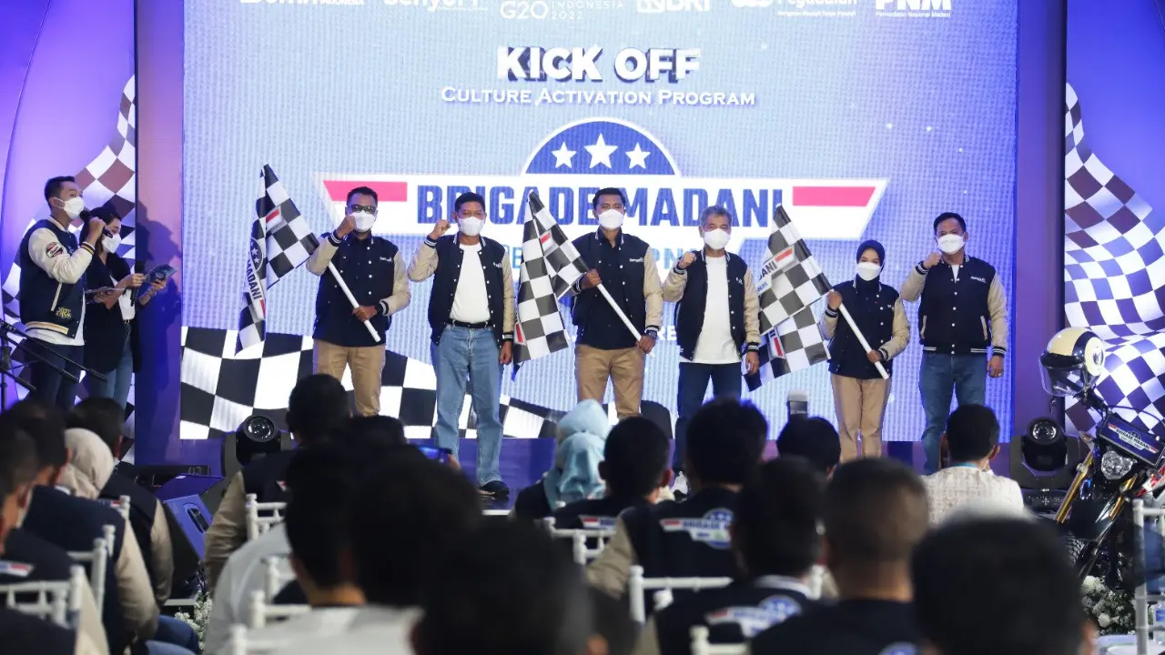 Culture Activation BRIGADE MADANI ini pun memiliki enam program sesuai dengan Core Values AKHLAK