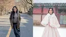 Lyodra Ginting baru sempat mengunjungi Korea Selatan setelah liburan tahun baru. Ia tampil dengan gaya yang berbeda dari mirip Idol Kpop jadi putri Korea. [@lyodraofficial]